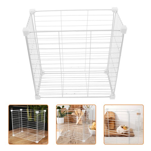 Stackable white metal wire - stackable,