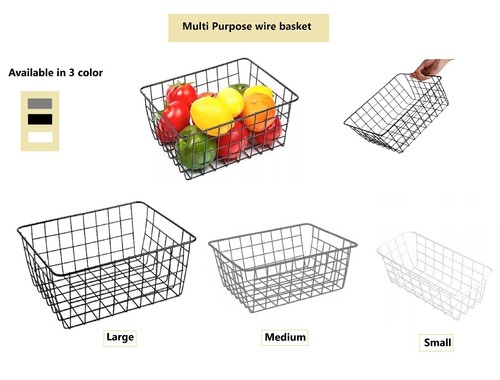Metal wire storage - metal, basket