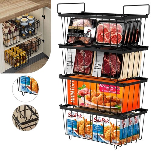 Chest freezer baskets pack - freezer, 4