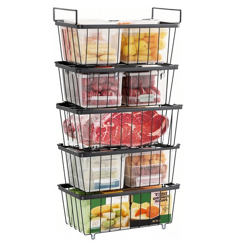 5pcs stackable chest freezer - 5pcs,
