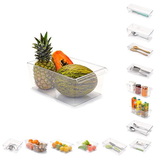 Large fridge storage organiser - large,